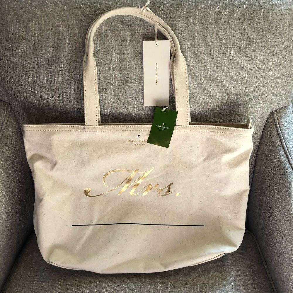 NWT Kate Spade Mrs. Bag